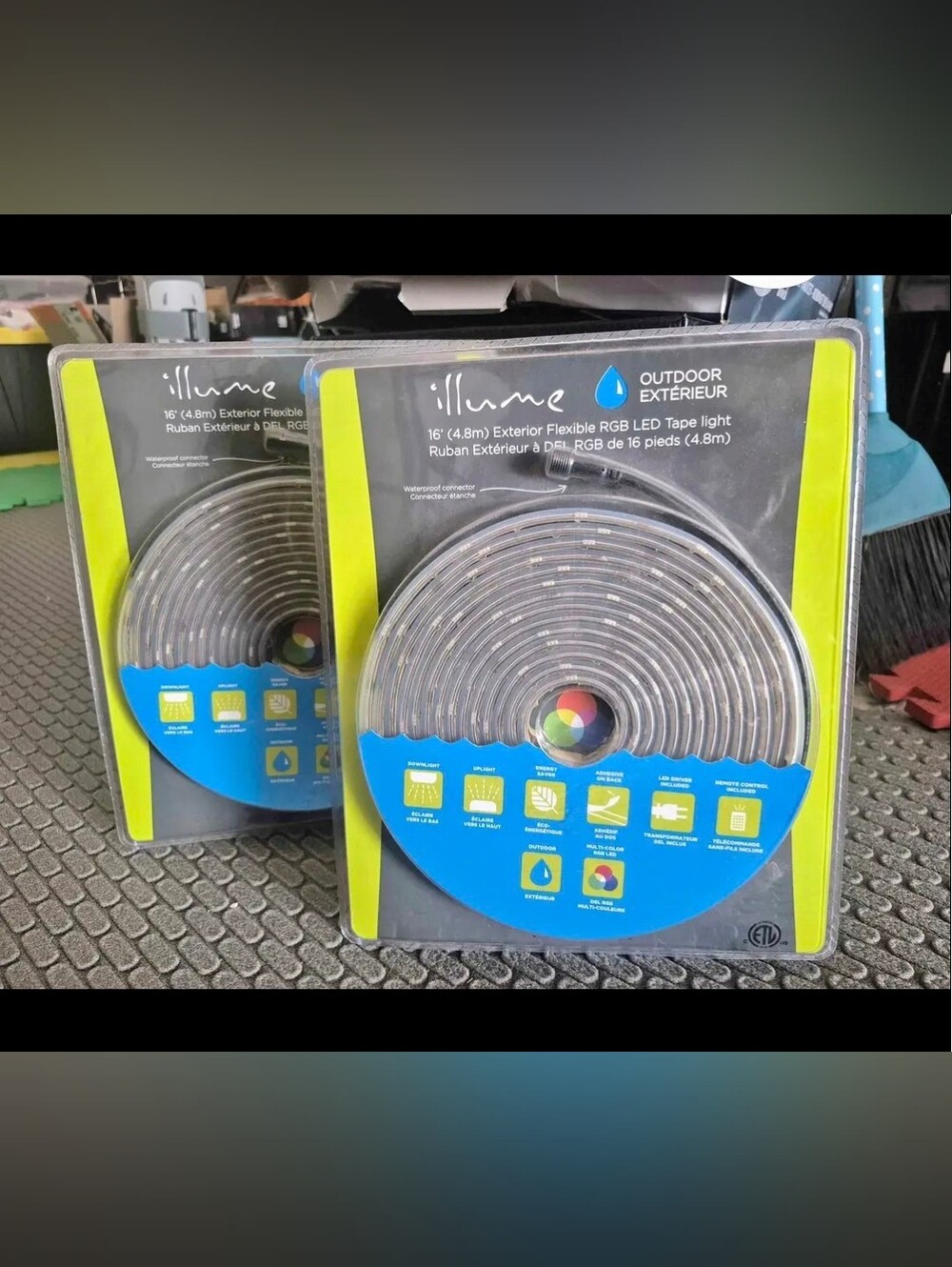 Outdoor 16' LED Flexible Tape Light - Illume 16' Outdoor LED Tape Light Strip
